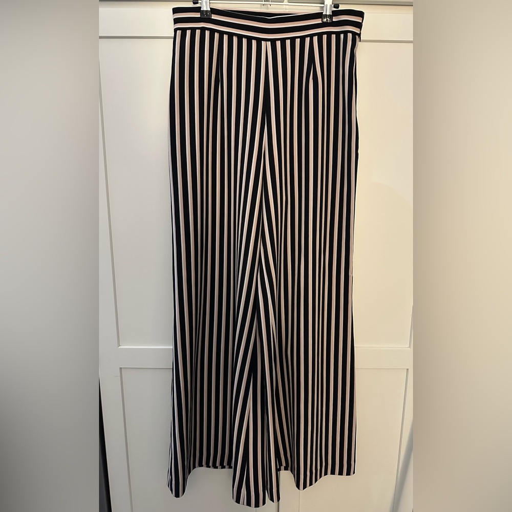 Lena Gabrielle Striped Palazzo Pants EUC